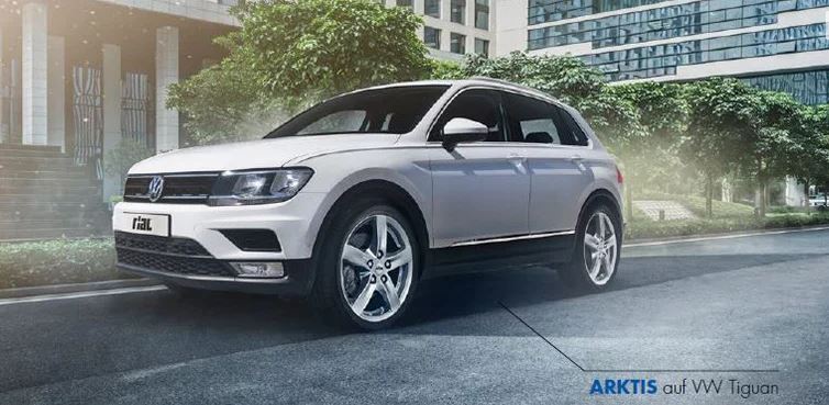 arktis velgen op een auto