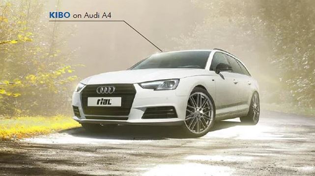 kibo op een audi a4