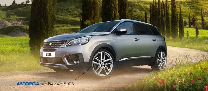 astorga velgen op een auto